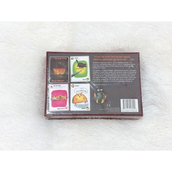 Exploding Kittens Family-Friendly Party Card Game (Ages 7+) -SEALED!!! - Picture 4 of 6